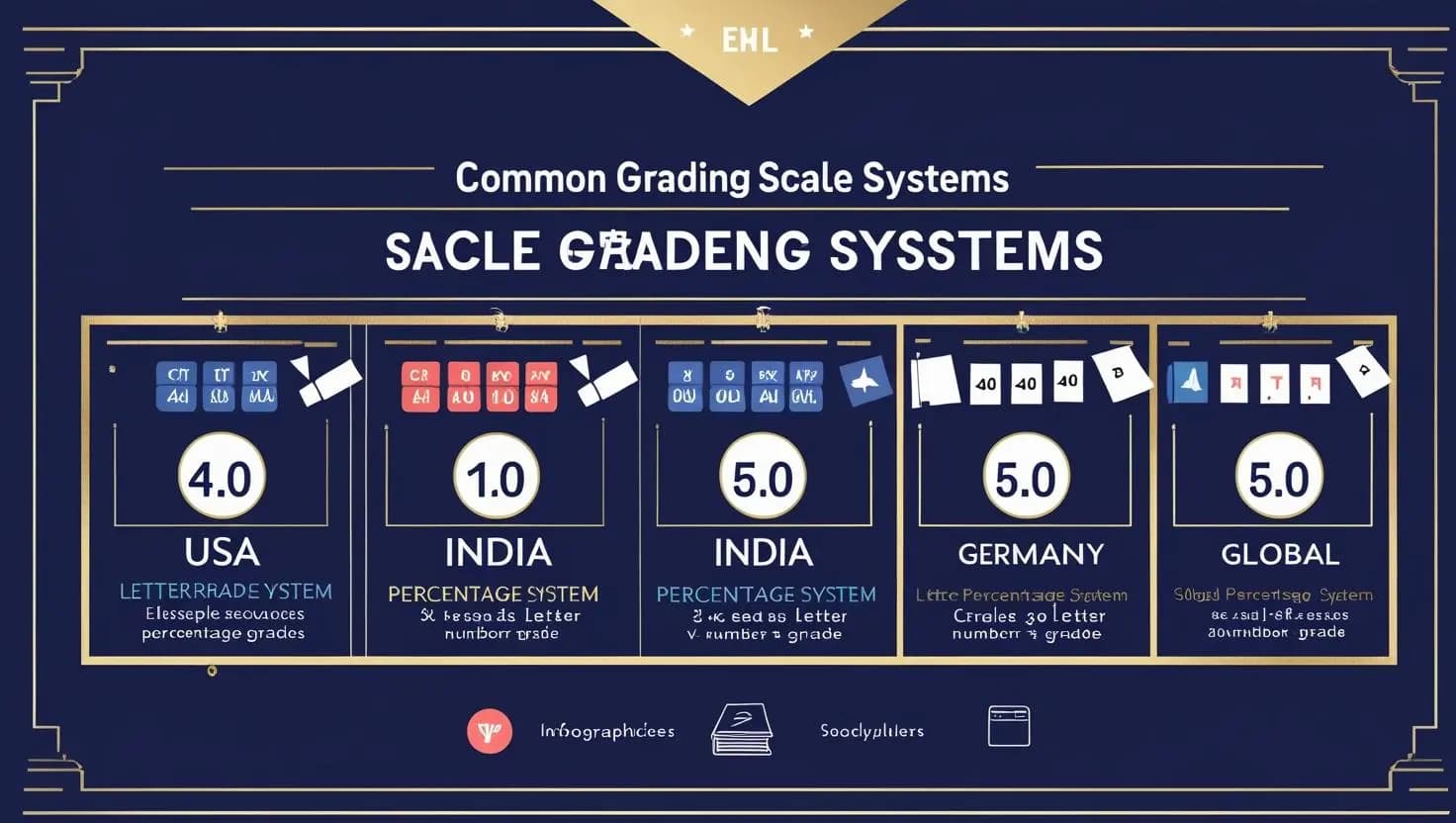 Common Grading Scale Systems Worldwide